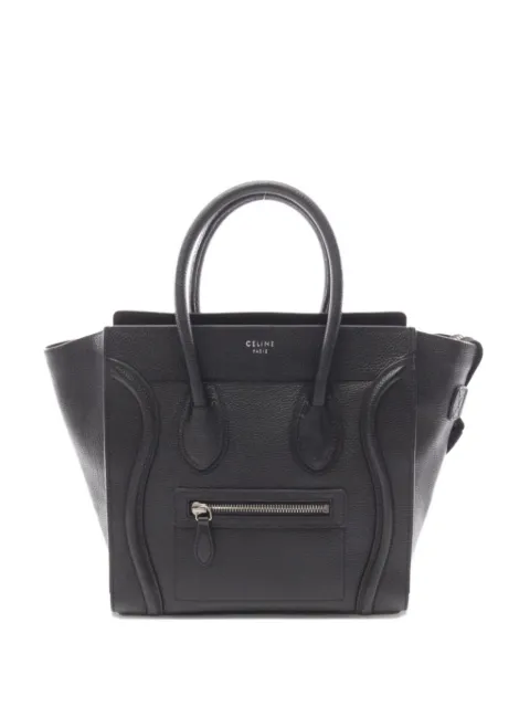 Céline Pre-Owned 2010s micro Luggage handbag