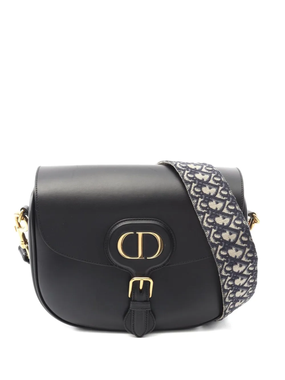 Christian Dior Pre-Owned 2010s large Bobby shoulder bag - ブラック Christian Dior Pre-Owned 2010s large Bobby shoulder bag - ブラック