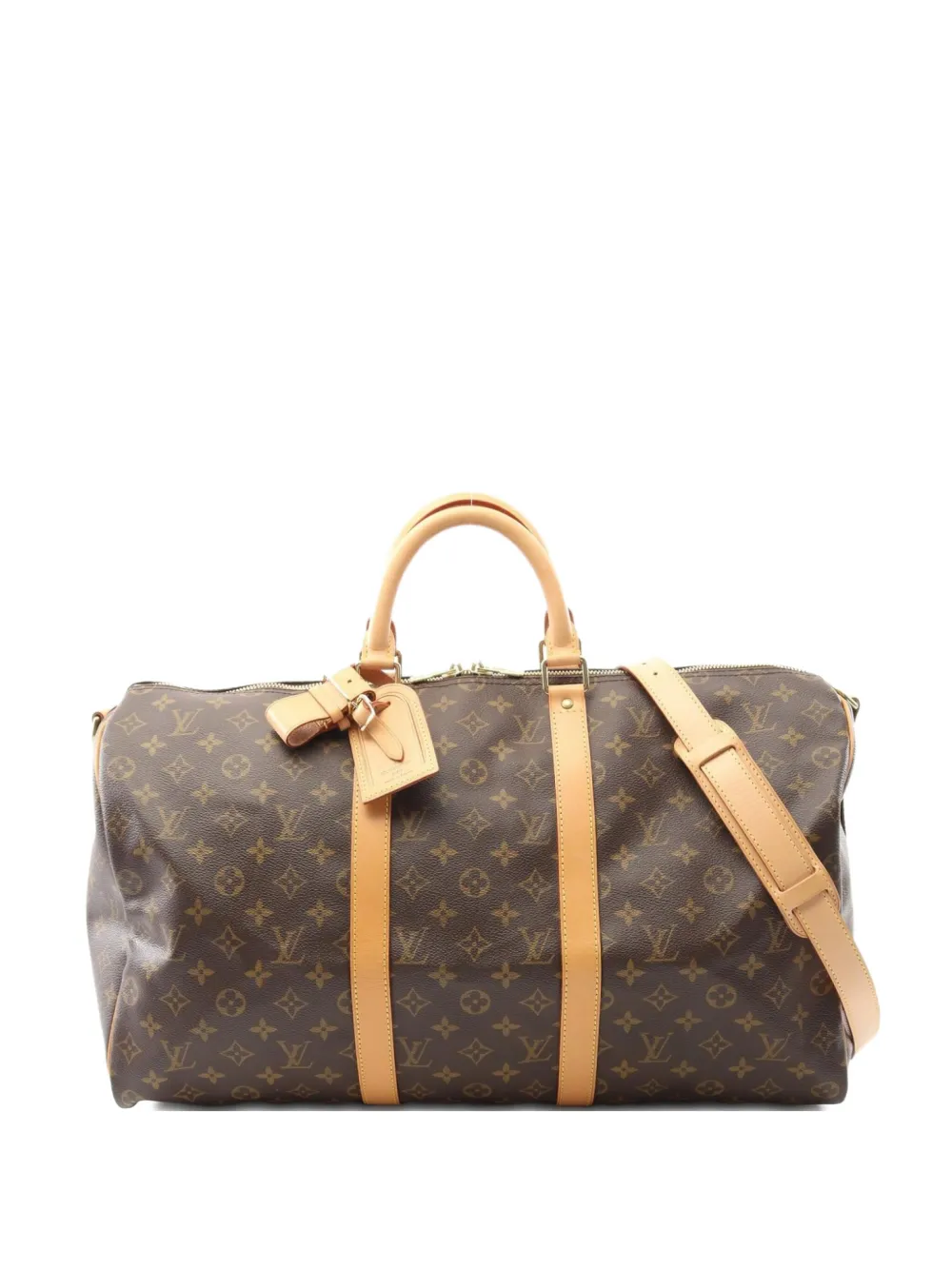 Louis Vuitton Pre-Owned 1997 Keepall Bandoulière 50 handbag - ブラウン Louis Vuitton Pre-Owned 1997 Keepall Bandoulière 50 handbag - ブラウン