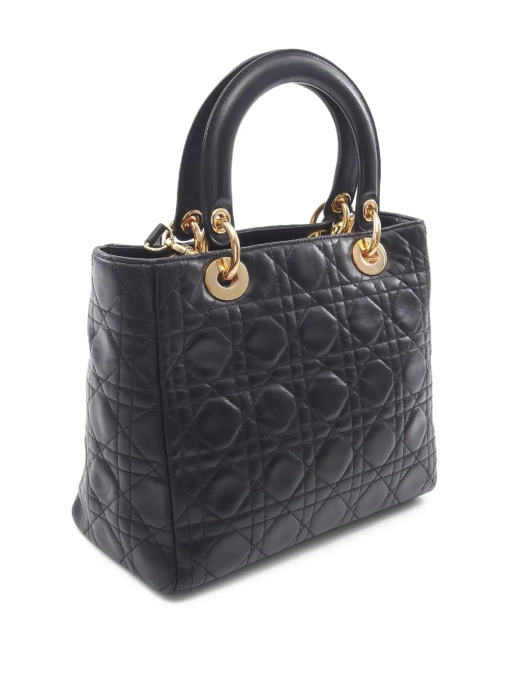 Christian Dior Pre-Owned 2010s Cannage Lady Dior two-way handbag | Pre-Owned | Image 2