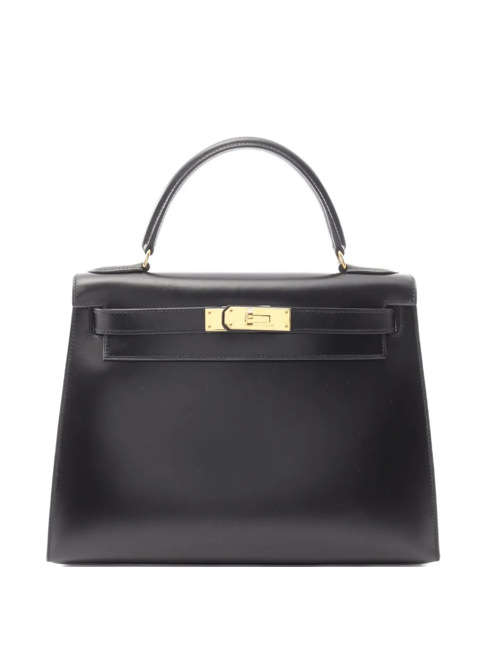Hermès Pre-Owned 1992 Kelly 28 two-way handbag - ブラック Hermès Pre-Owned 1992 Kelly 28 two-way handbag - ブラック