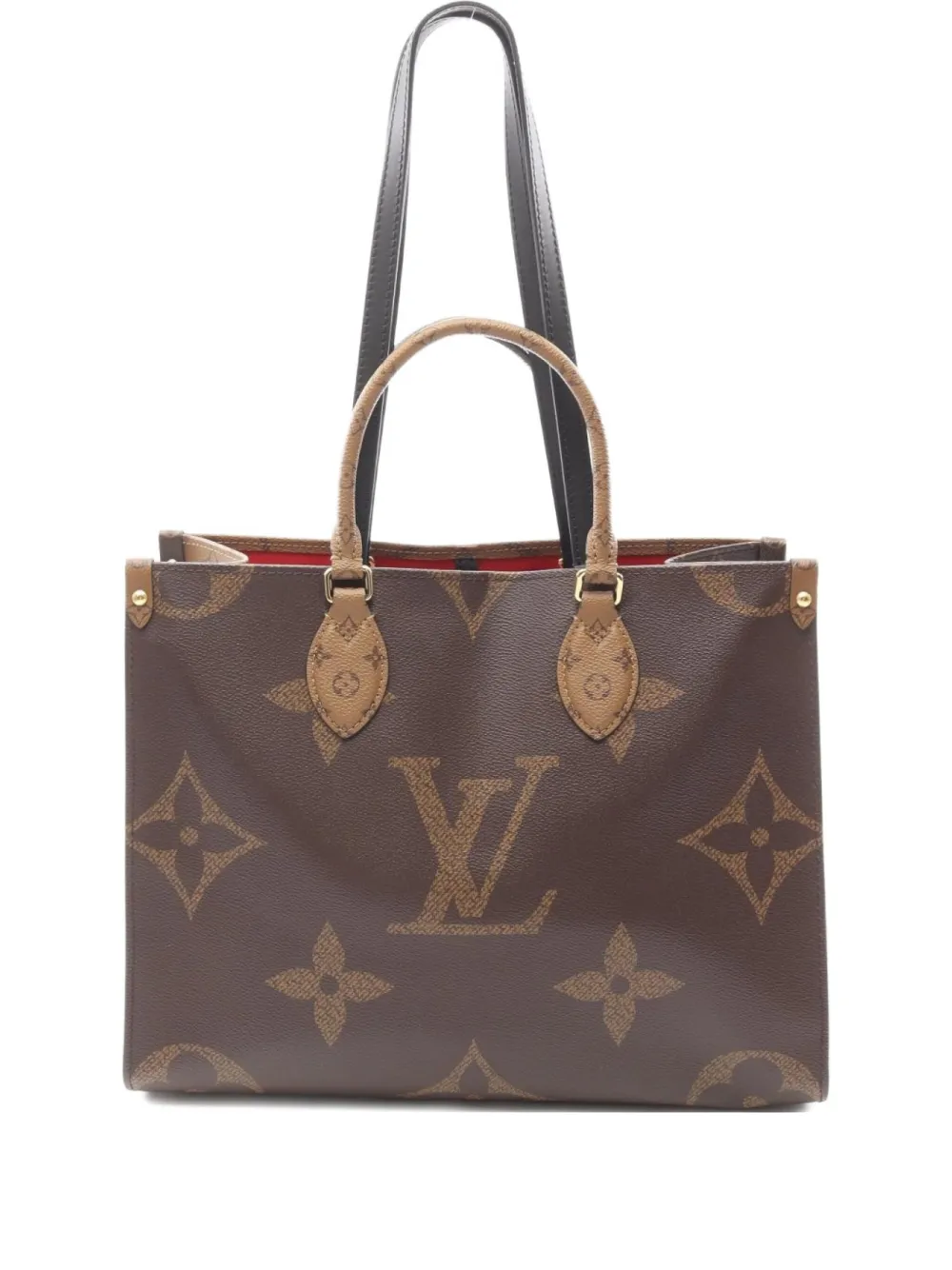 Louis Vuitton Pre-Owned 2021 On-The-Go MM tote bag - ブラウン Louis Vuitton Pre-Owned 2021 On-The-Go MM tote bag - ブラウン