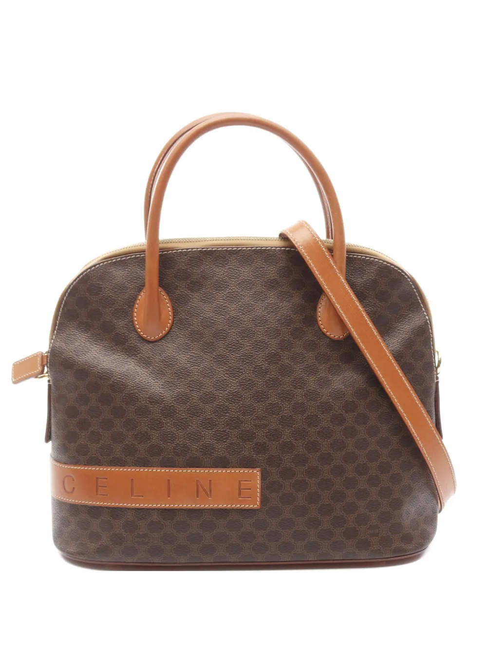 Céline Pre-Owned 2010 Macadam handbag - ブラウン Céline Pre-Owned 2010 Macadam handbag - ブラウン