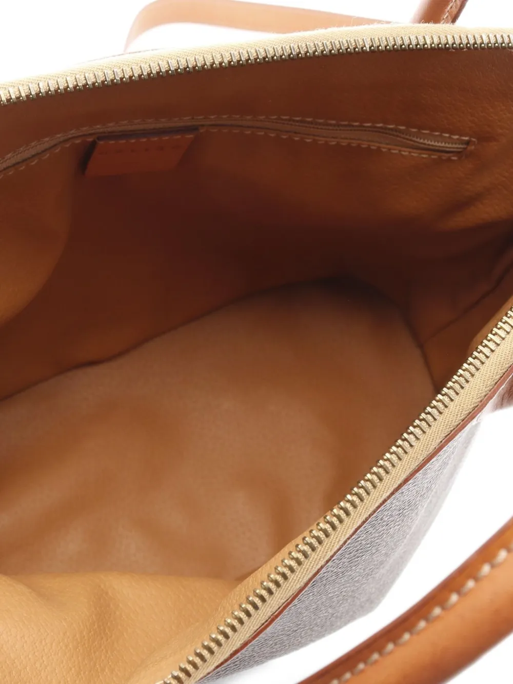 Pre-owned Celine 2010 Macadam Handbag In Brown