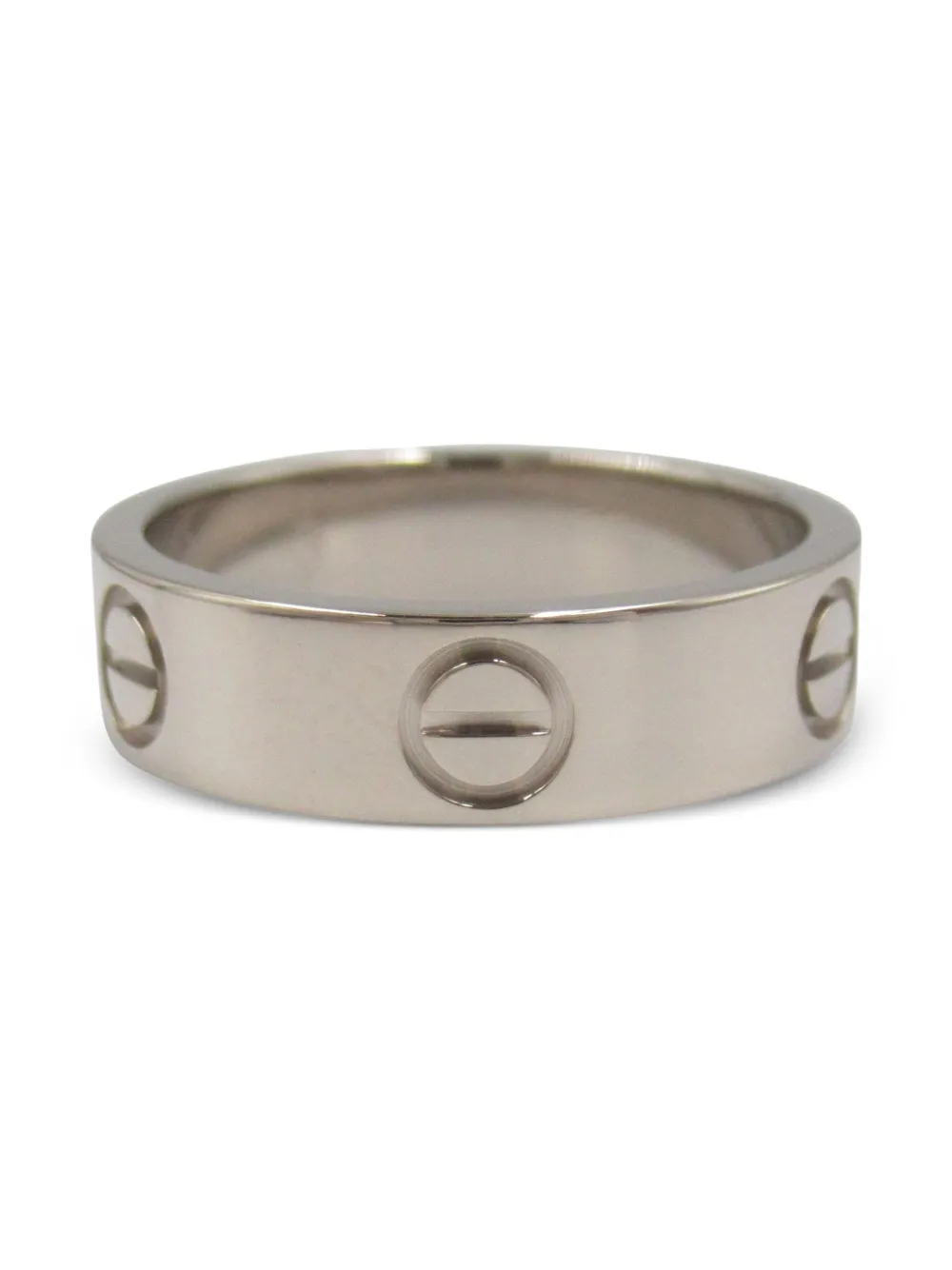 Cartier 2010s Love リング 18Kホワイトゴールド - シルバートーン Cartier 2010s Love リング 18Kホワイトゴールド - シルバートーン