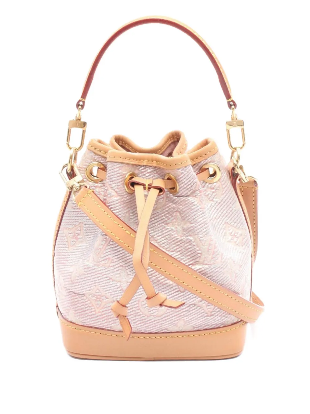 Louis Vuitton Pre-Owned 2010s Nano Noé two-way handbag - ニュートラル Louis Vuitton Pre-Owned 2010s Nano Noé two-way handbag - ニュートラル