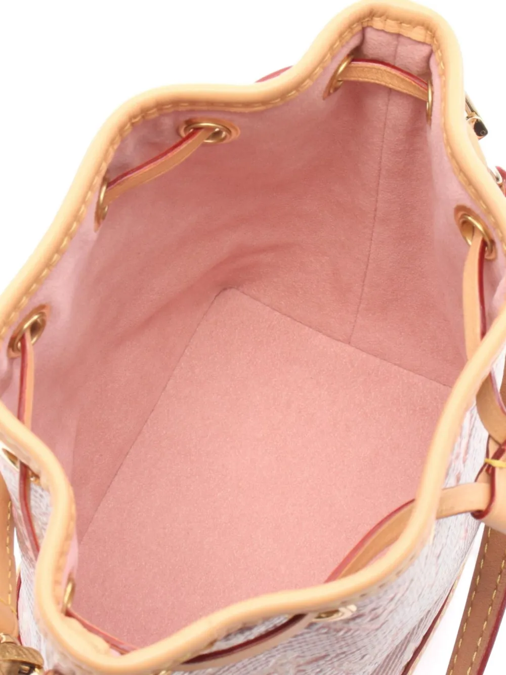 Pre-owned Louis Vuitton 2010s Nano Noé Two-way Handbag In Neutral
