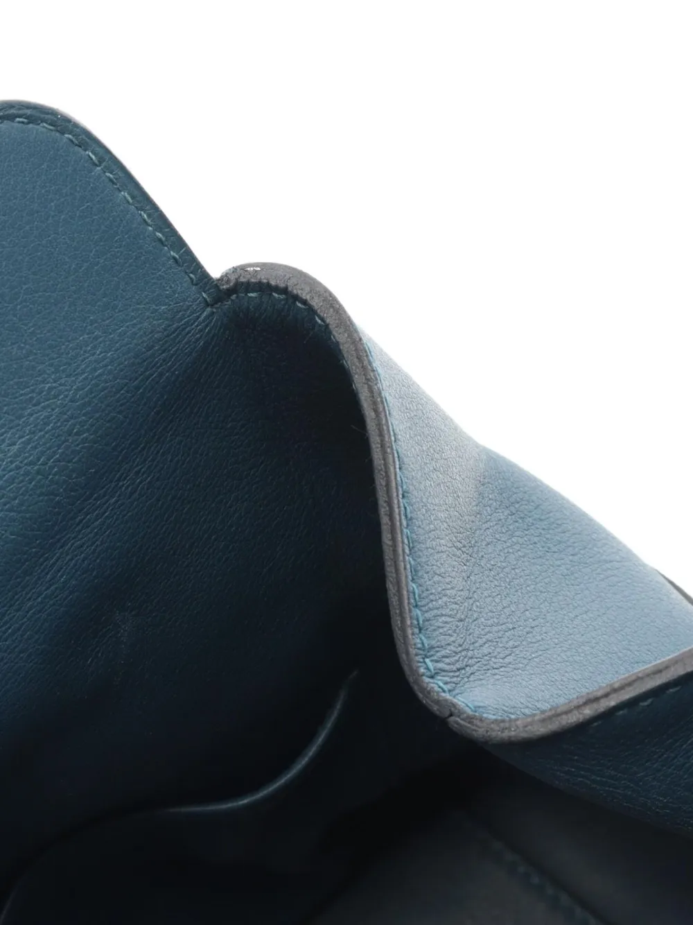 Pre-owned Hermes 2000 Toolbox 20 Two-way Handbag In Blue