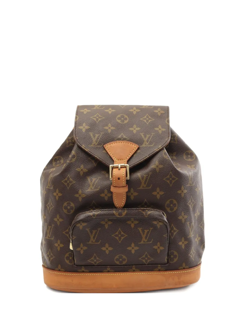 Louis Vuitton Pre-Owned 1998 Montsouris MM backpack - ブラウン Louis Vuitton Pre-Owned 1998 Montsouris MM backpack - ブラウン