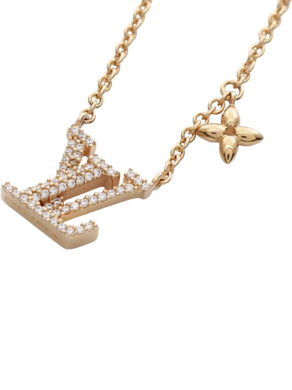 Louis Vuitton Pre-Owned 2024 Collier LV Iconic necklace | Image 2