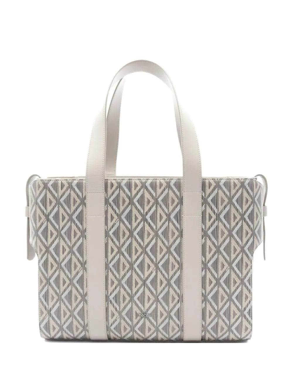 Christian Dior Pre-Owned 2010s CD Diamond Koror handbag - グレー Christian Dior Pre-Owned 2010s CD Diamond Koror handbag - グレー