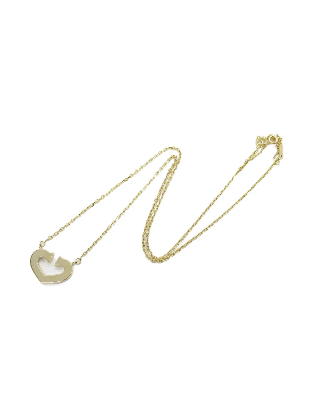 Cartier 2010s 18K yellow gold C Heart necklace | Gold | Image 1