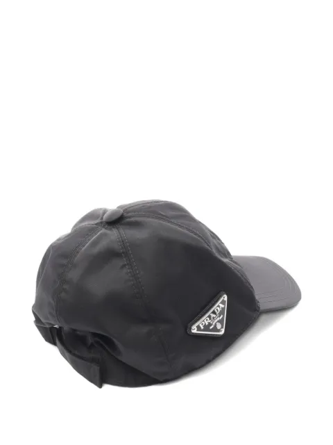 Prada Pre-Owned 2020's 트라이앵글 로고 캡