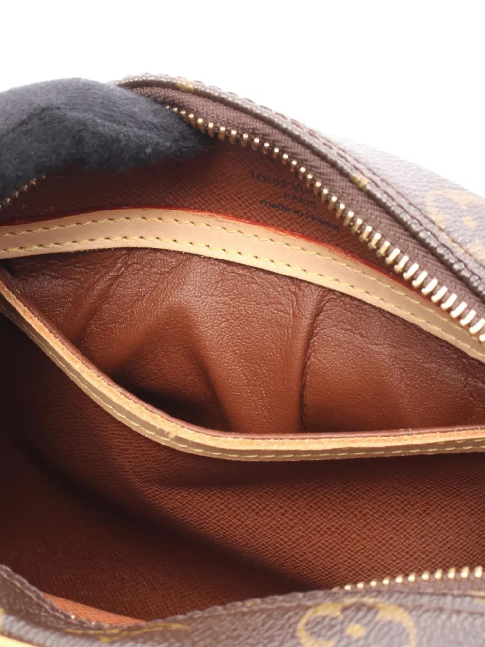 Pre-owned Louis Vuitton 2007 Blois Shoulder Bag In Brown
