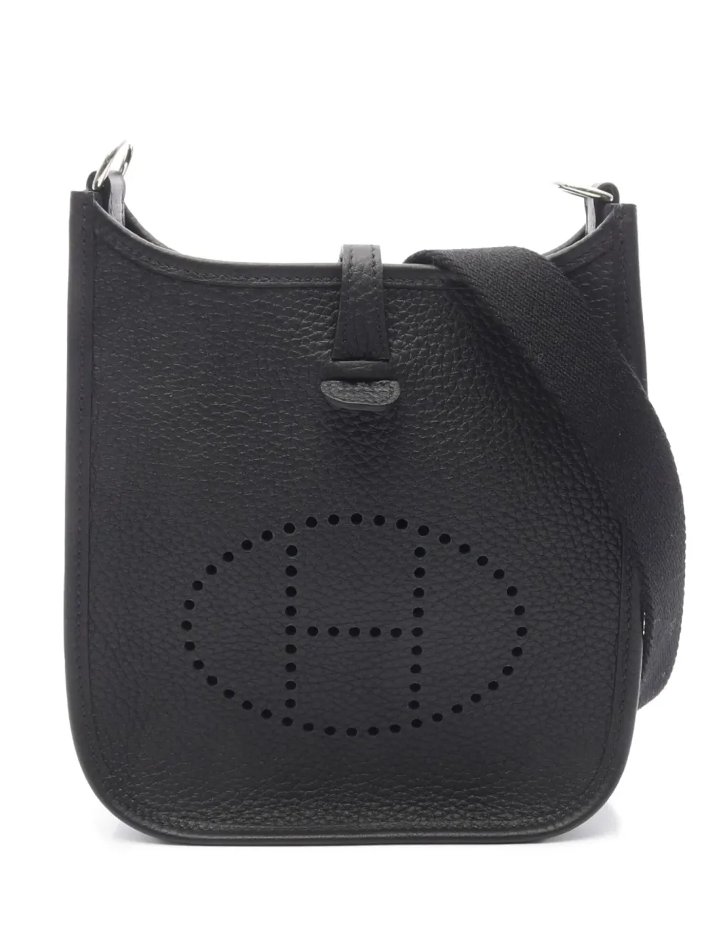 Hermès Pre-Owned 2024 Evelyn TPM shoulder bag - ブラック Hermès Pre-Owned 2024 Evelyn TPM shoulder bag - ブラック