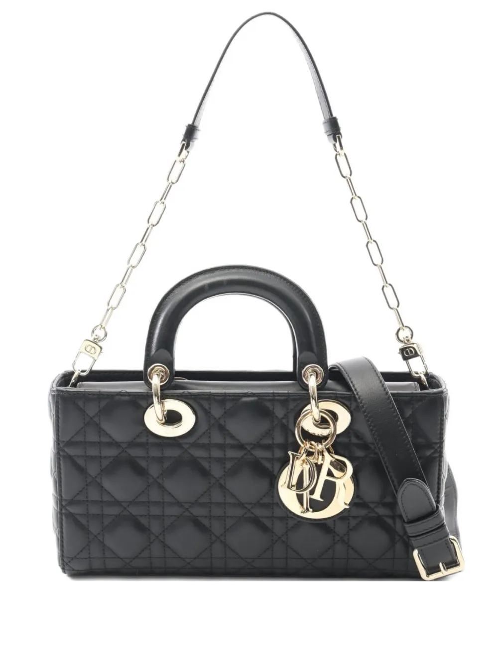 Christian Dior Pre-Owned 2010s medium Lady D-Joy two-way handbag - Christian Dior Pre-Owned 2010s medium Lady D-Joy two-way handbag -