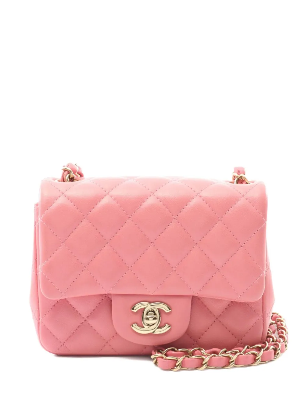 Pre-owned Chanel 2021 Mini Matelassé Handbag