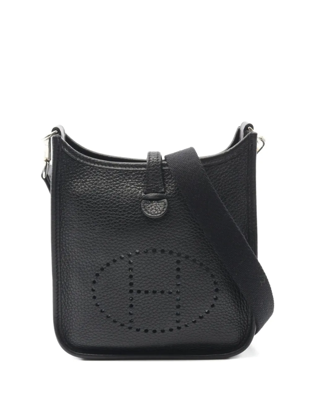 Hermès Pre-Owned 2020 Evelyn TPM shoulder bag - ブラック Hermès Pre-Owned 2020 Evelyn TPM shoulder bag - ブラック