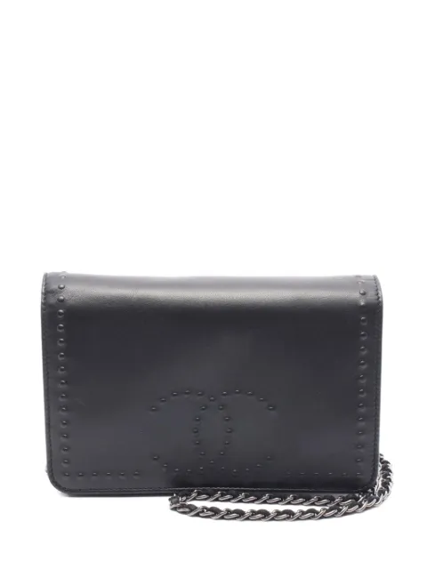 CHANEL Pre-Owned 2013-2014 Coco Mark wallet on chain