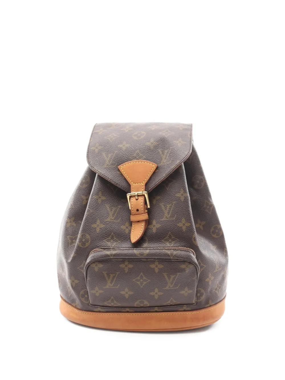 Louis Vuitton Pre-Owned 2000 モンスリ MM バックパック - ブラウン Louis Vuitton Pre-Owned 2000 モンスリ MM バックパック - ブラウン