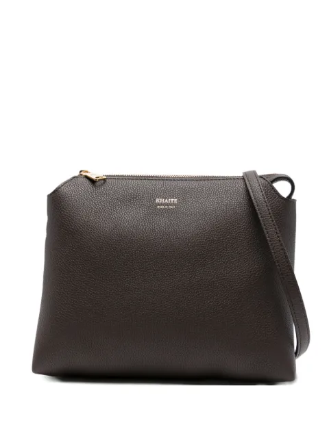 KHAITE Lina zip-top leather shoulder bag