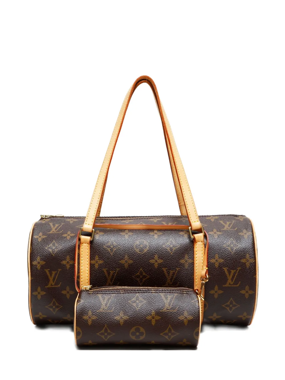 Louis Vuitton Pre-Owned 2006 パピヨン 30 ハンドバッグ - ブラウン Louis Vuitton Pre-Owned 2006 パピヨン 30 ハンドバッグ - ブラウン