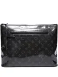 Louis Vuitton Pre-Owned 2018 Monogram Eclipse Glaze Cosmos clutch bag - Black