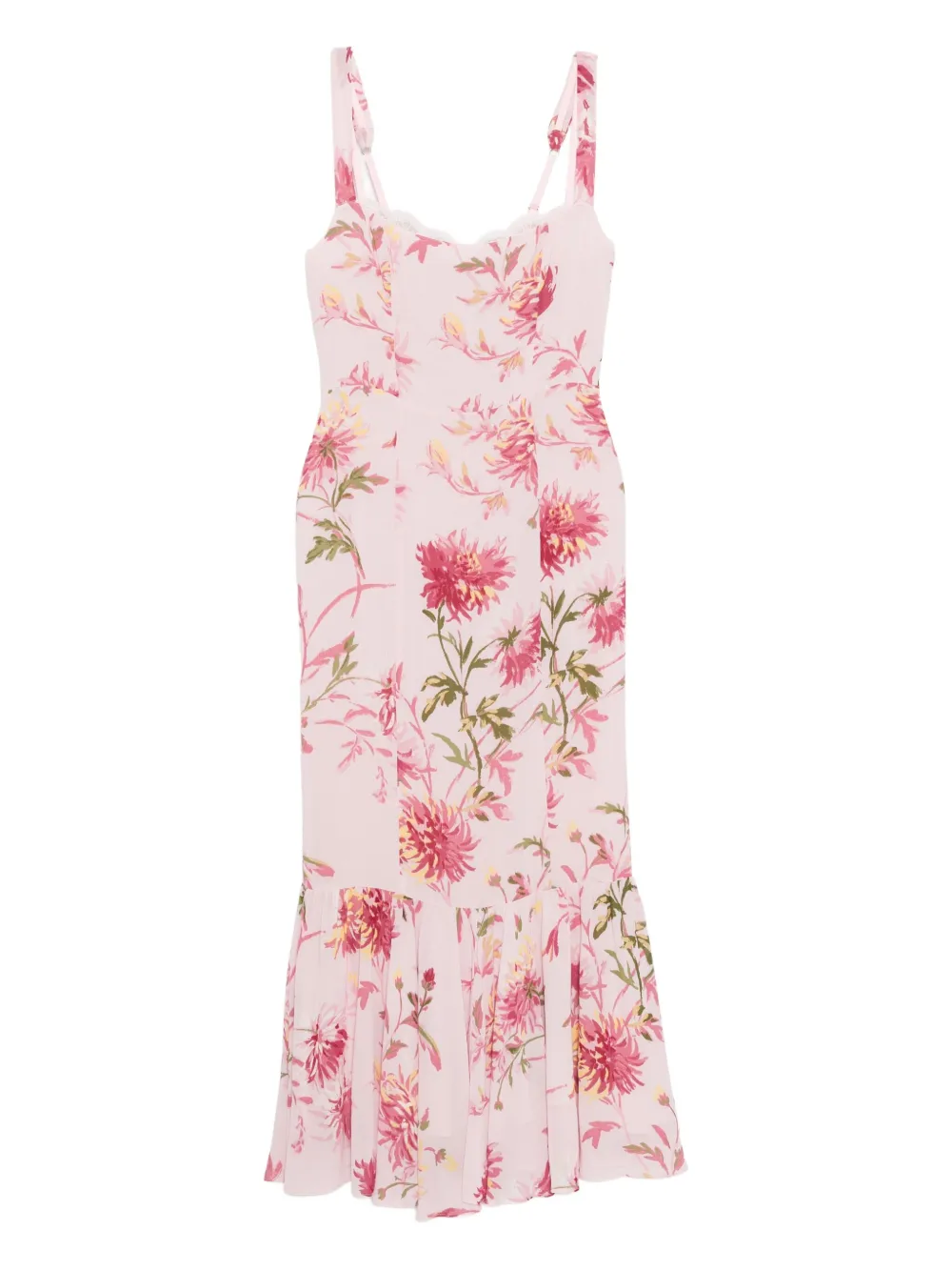 Reformation Irisa jurk Roze