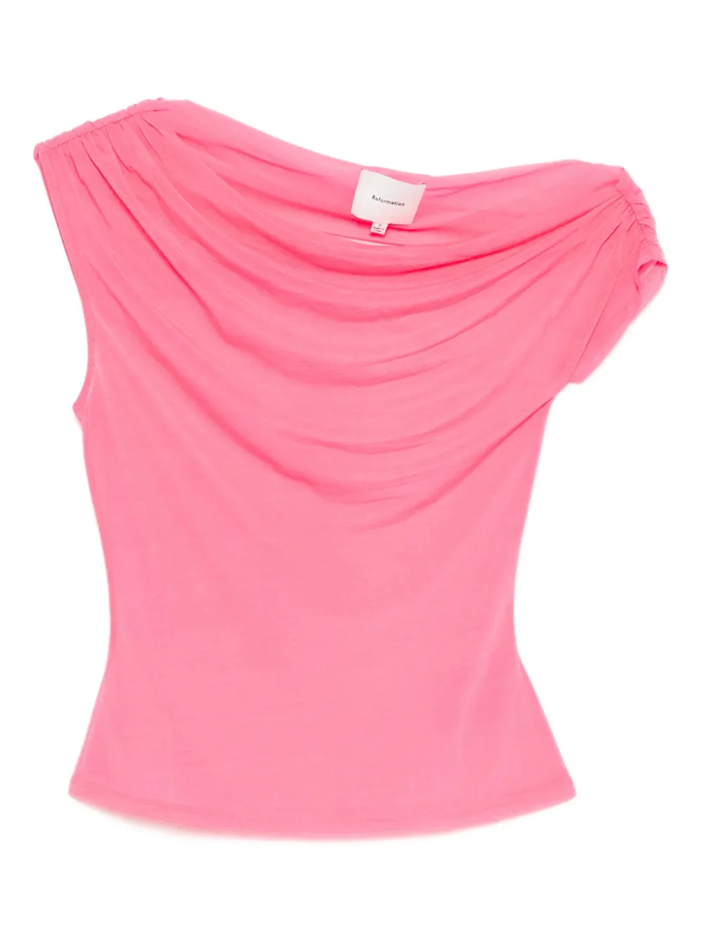 Reformation Belle Top In Pink