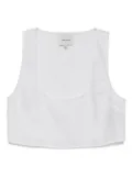 Reformation Kylie linen top - White