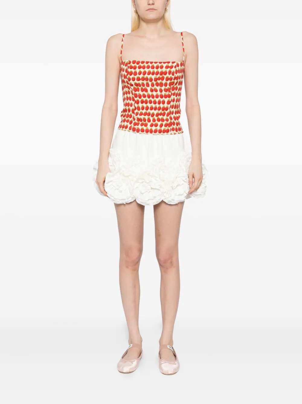 Reformation Overland top Beige
