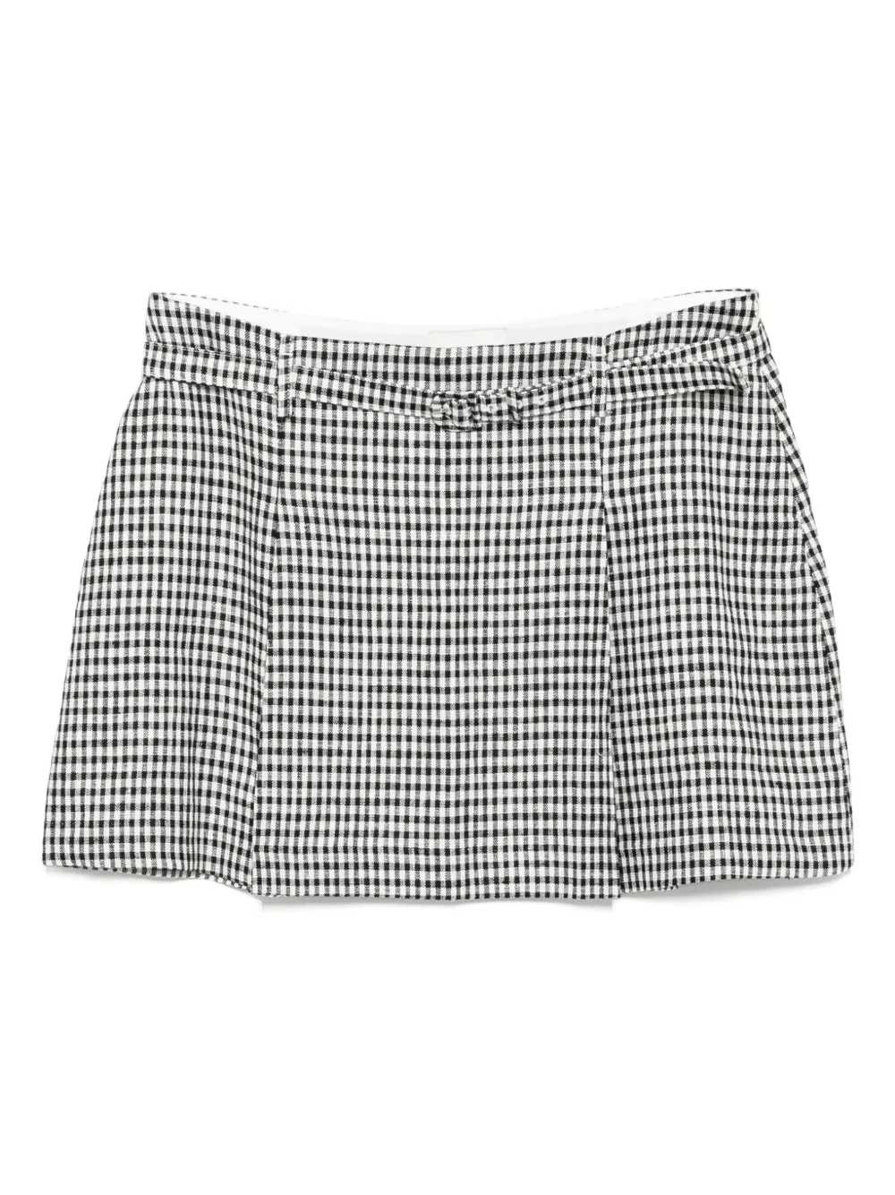 Reformation Rory Linen Skirt In White