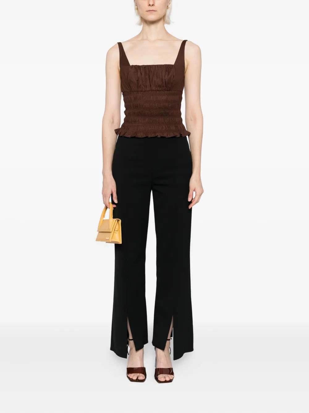 Reformation Jeanette top - Bruin