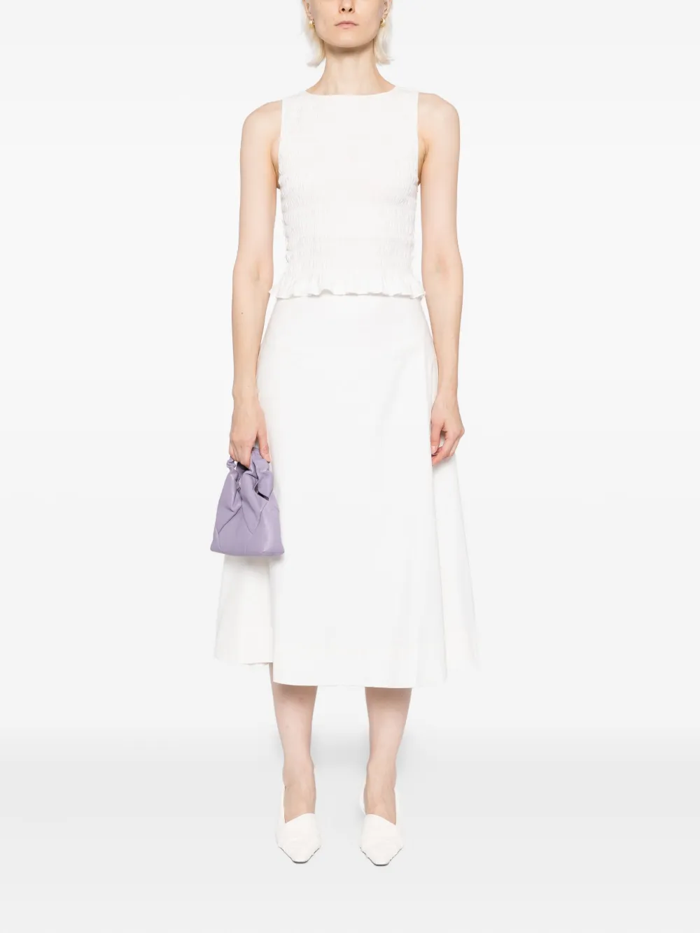 Reformation Laguna tweedelig set - Wit