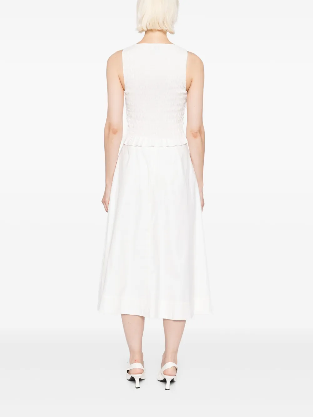 Reformation Laguna tweedelig set Wit