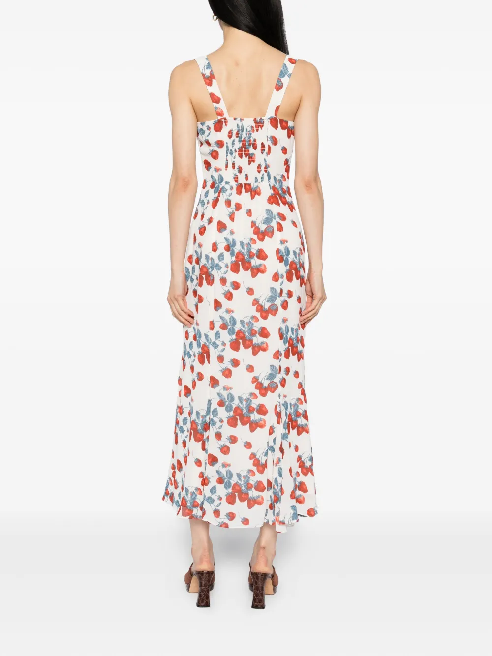 Reformation Laine jurk Wit