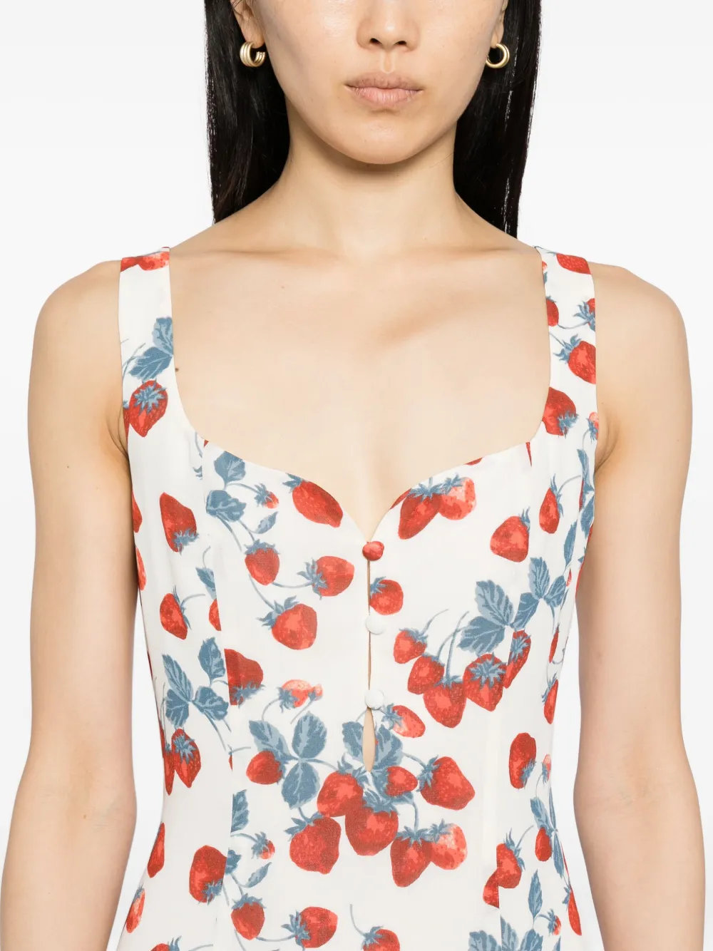 Reformation Laine jurk Wit