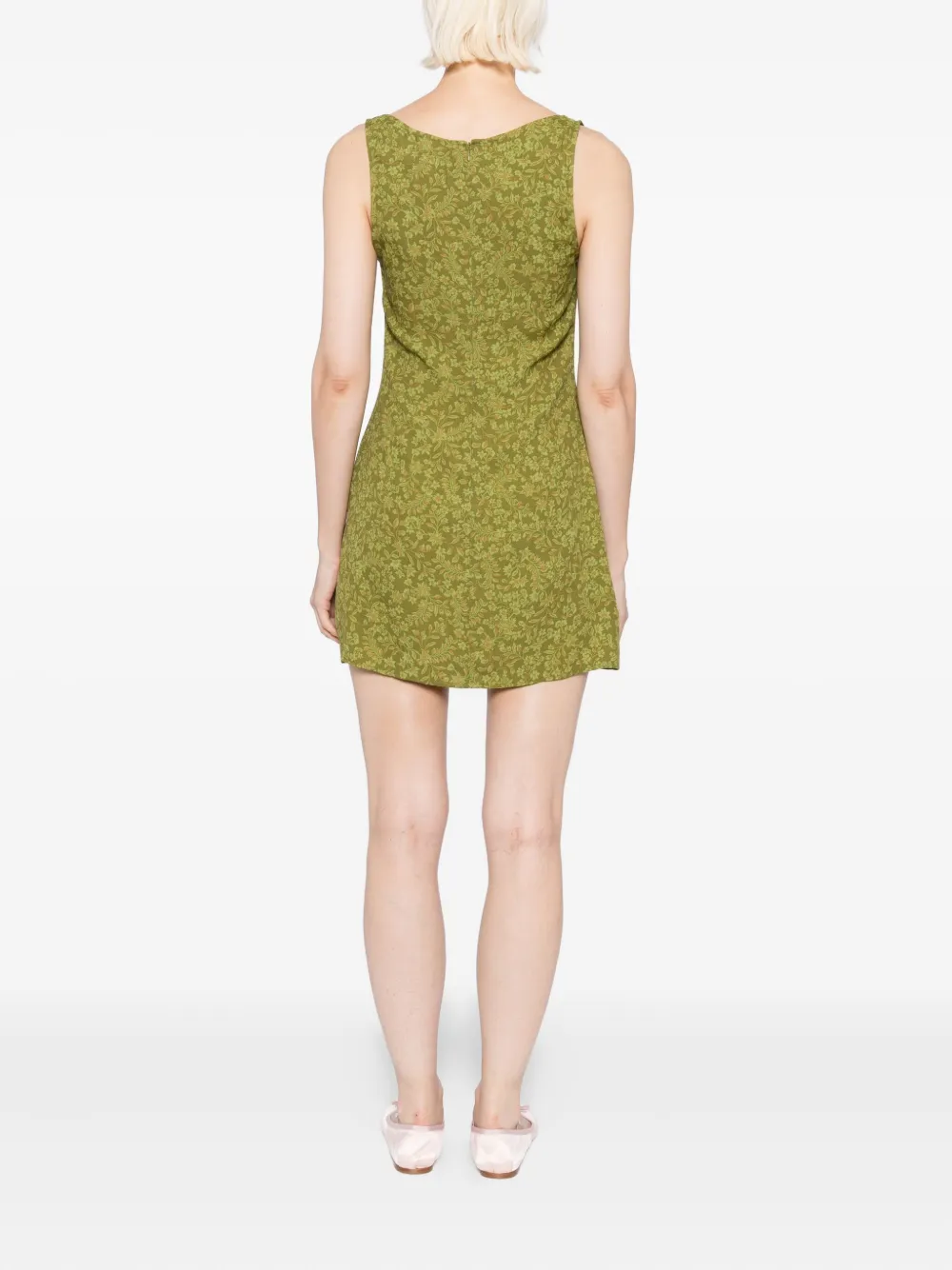 Reformation Noha jurk Groen