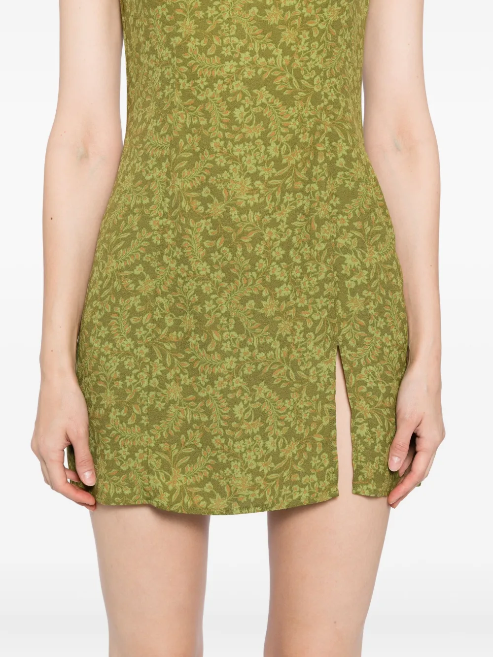 Reformation Noha jurk Groen