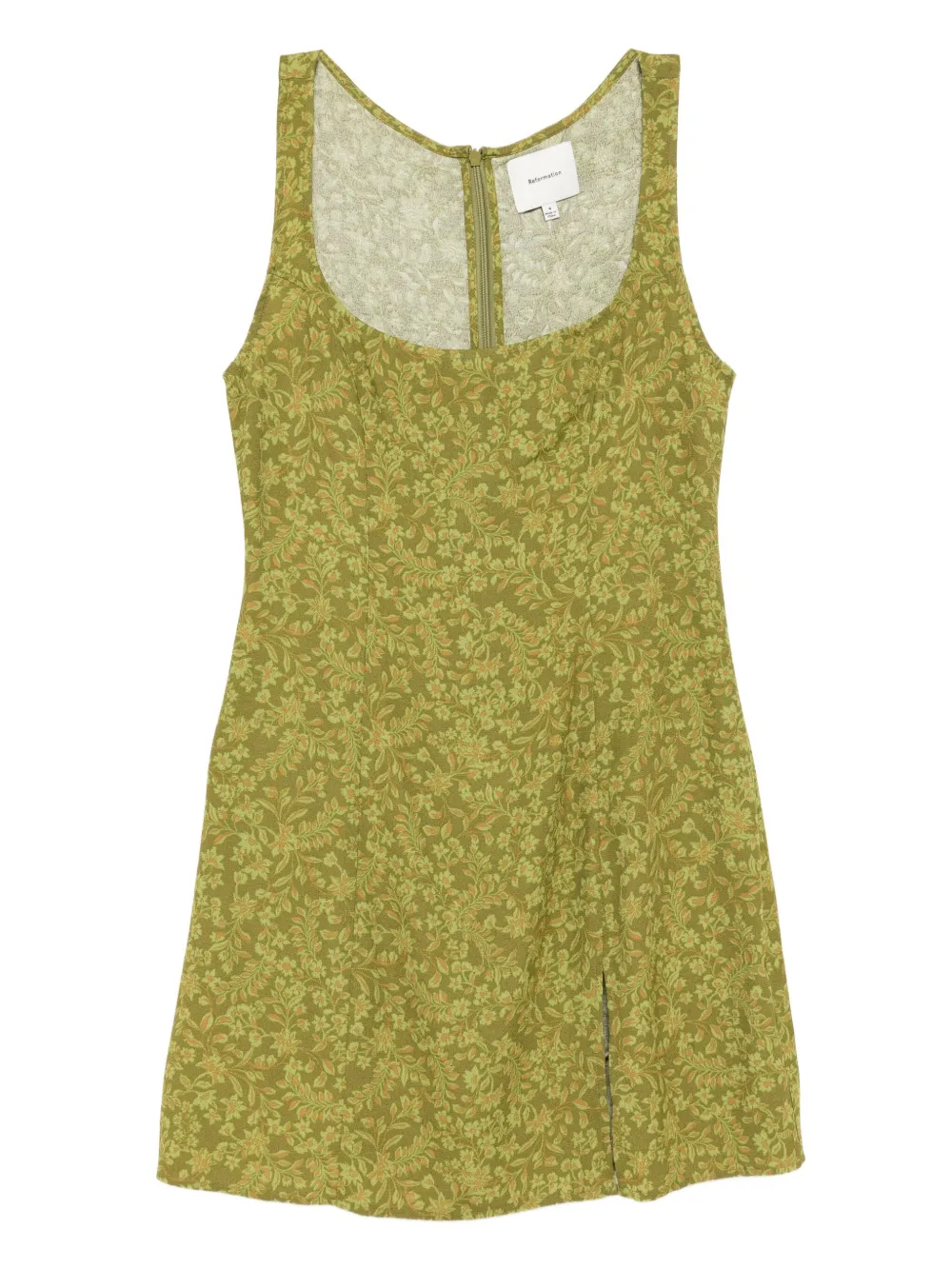 Reformation Noha jurk Groen
