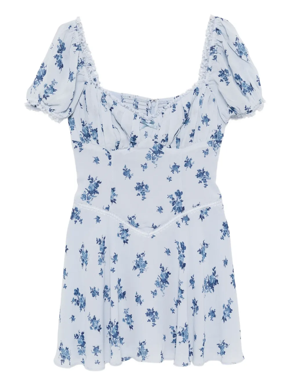 Reformation Ondine jurk Blauw