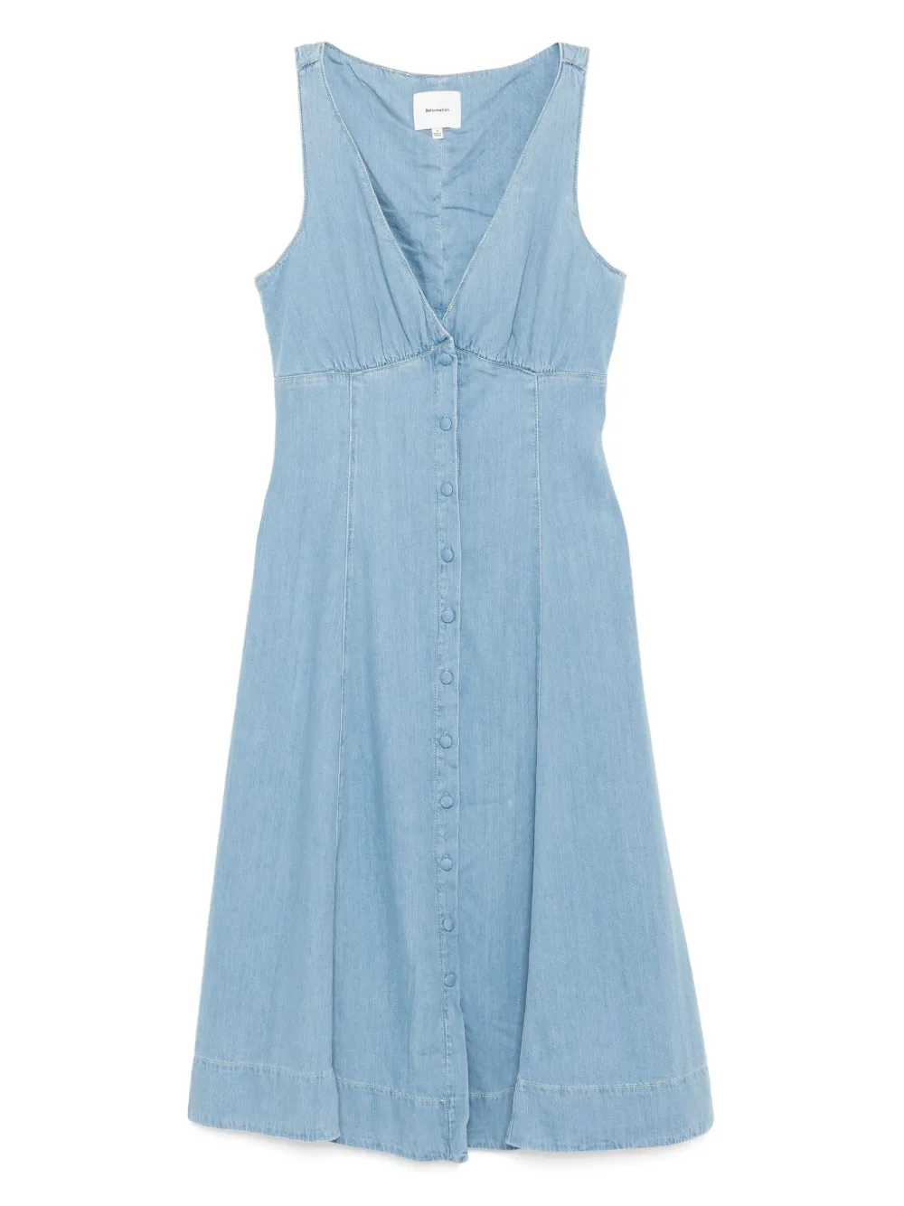 Reformation Sebastien jurk Blauw