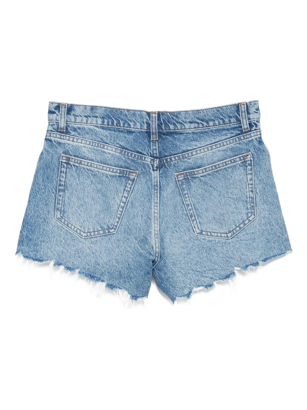 Reformation Sutton denim shorts Blauw