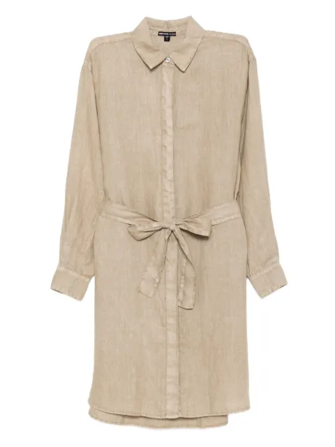 James Perse linen shirt dress