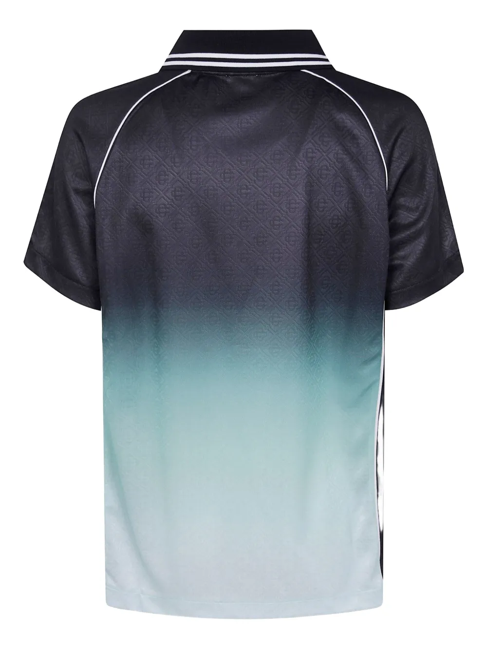Casablanca T-shirt met ombré-effect Zwart