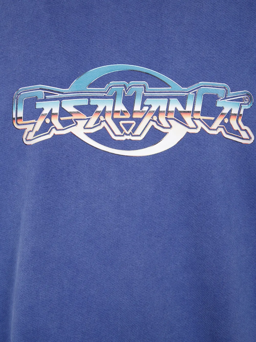Casablanca Sweater met logoprint Blauw
