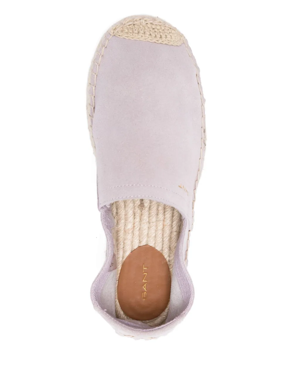 Gant Suède espadrilles Paars