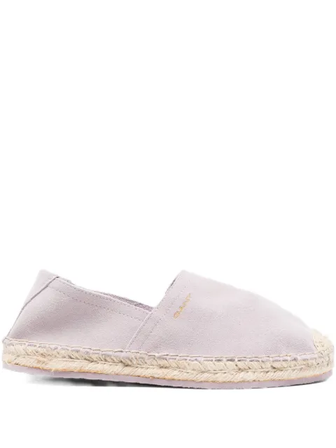 Gant suede flat espadrilles