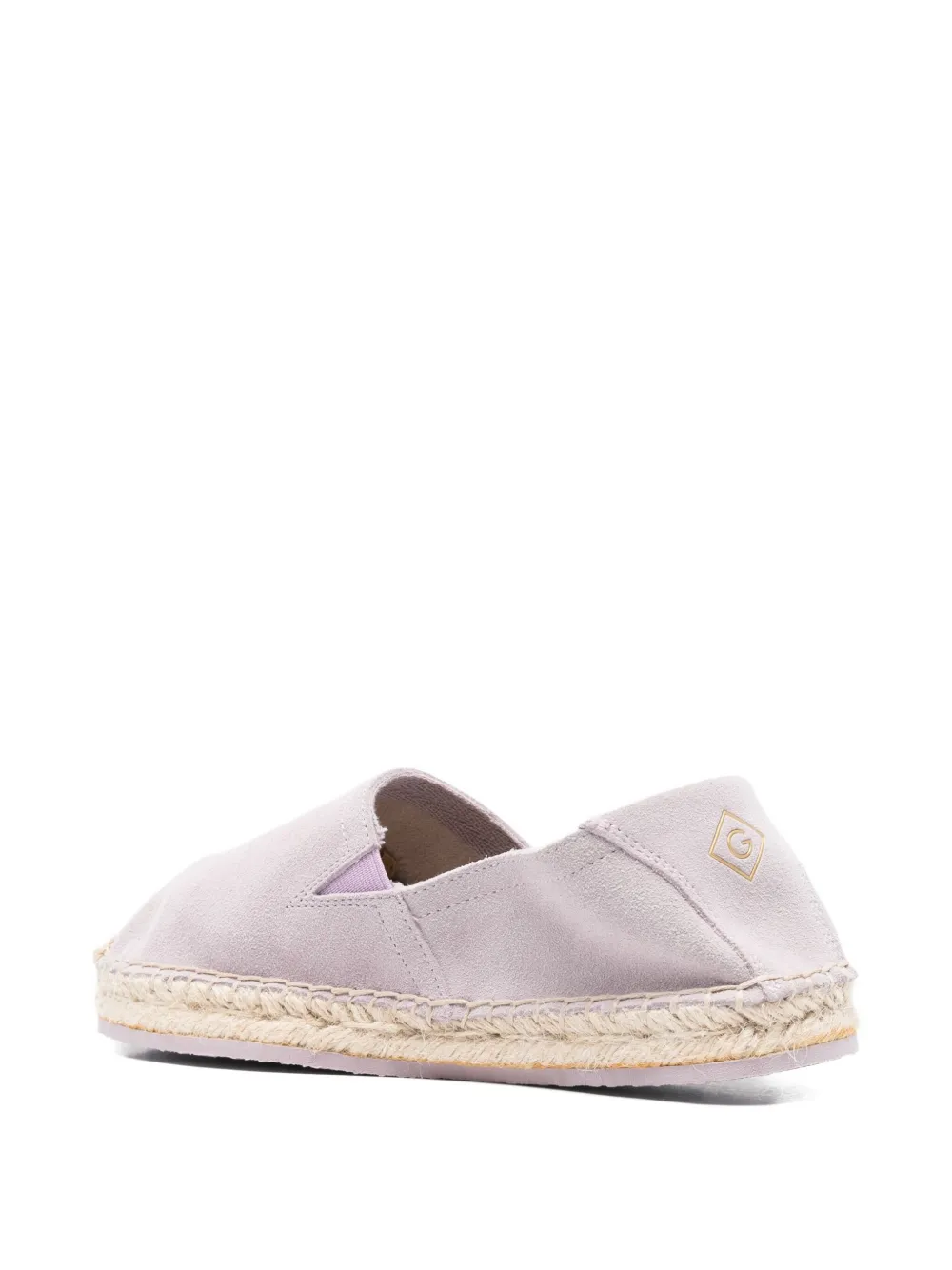 Gant Suède espadrilles Paars