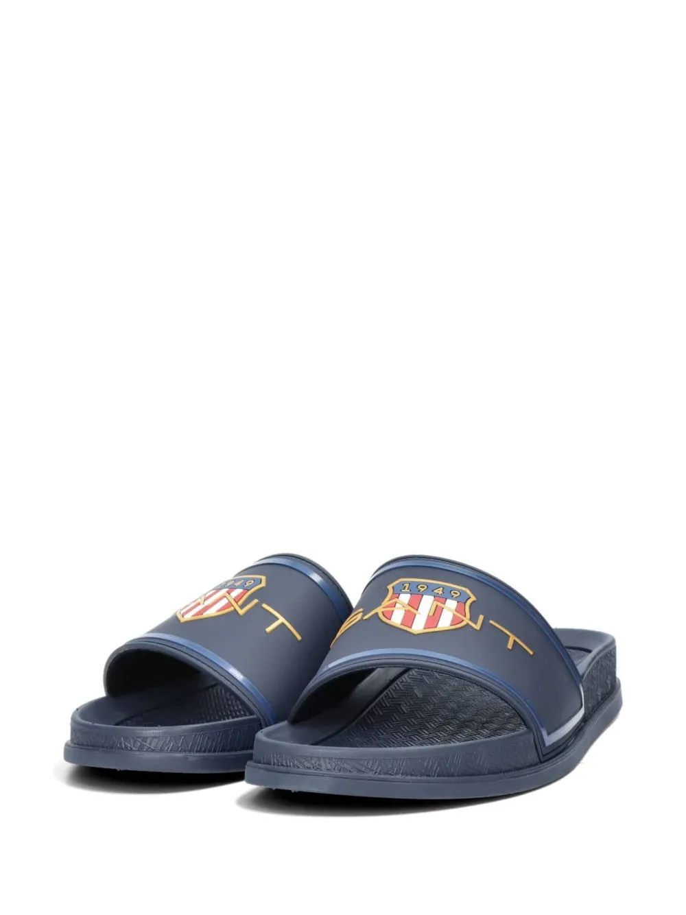 Gant Slippers met logo Blauw